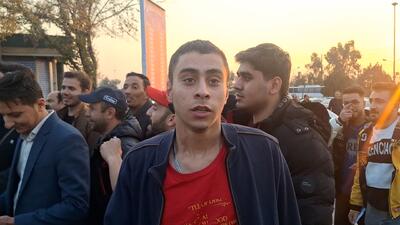  واکنش هواداران پادیاب خلخال به گل اول این تیم