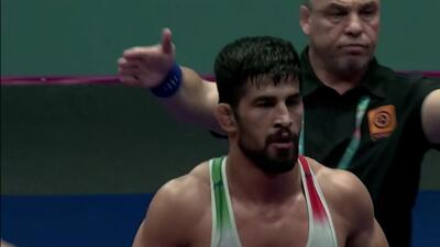  کسب مدال طلا توسط یونس امامی