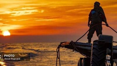  صید ماهی در مازندران