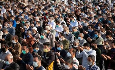 ویدئویی متفاوت از اقامه نماز استسقاء (طلب باران) در آستان مقدس مسجد جمکران