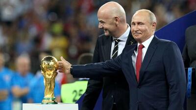  پوتین با جام جهانی جدید به جنگ فیفا آمد