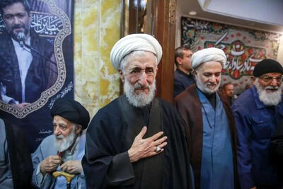  سردار جلالی در ختم پسرِ کاظم صدیقی رویت شد