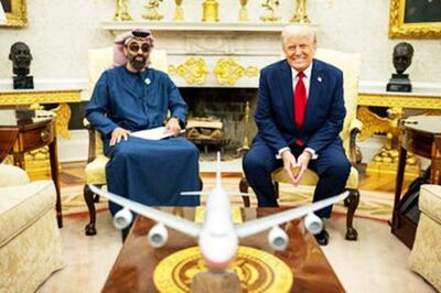  معامله ۱۴ میلیارد دلاری شیخ ابوظبی با ترامپ