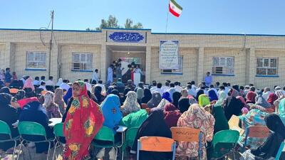  افتتاح ۲ مدرسه خیرساز در روستاهای مرادبازار و صدیق‌زهی چابهار