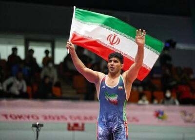  طلای المپیک ناشنوایان برای میثم دزفولی؛ درخشش کشتی‌گیر خوزستانی در توکیو