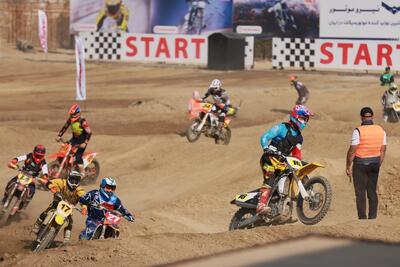  درخشش نمایندگان بوشهر در راند نخست موتورکراس کشور
