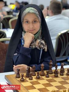  کسب مقام دوم جهانی توسط دختر شطرنجباز مشهدی به نمایندگی از ایران