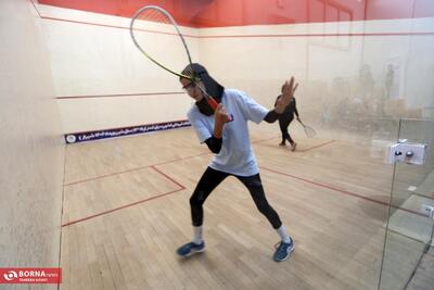  اردوی تیم ملی اسکواش دختران در شیراز