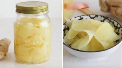  طرز تهیه ترشی زنجبیل چاشنی متفاوت برای تازه کردن طعم غذا