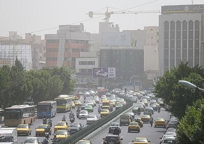  کیفیت هوای تهران در آستانه وضعیت «قرمز»