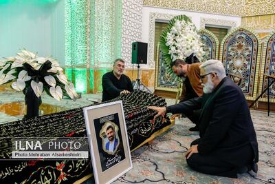  تصاویر: مراسم تشییع محمدمهدی صدیقی