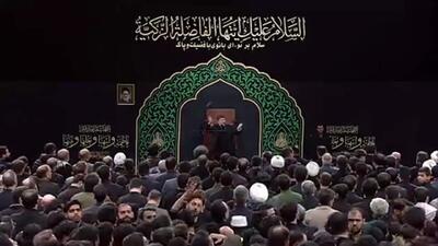  مداحی متفاوت سعید حدادیان در حضور رهبر انقلاب + ویدیو