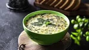  طرز تهیه سوپ ماست و گشنیز| حتما خوشتون میاد!