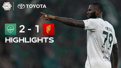  خلاصه بازی الاهلی عربستان 2-1 القادسیه عربستان