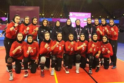 صعود تیم ملی کبدی زنان به نیمه نهایی قهرمانی جهان