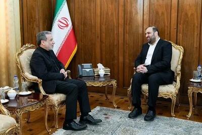  دیدار نائب‌رئیس جریان حکمت ملی عراق با وزیر امور خارجه