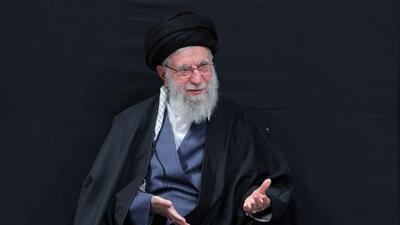  دومین شب مراسم عزاداری شهادت حضرت فاطمه سلام‌الله‌علیها با حضور رهبر انقلاب