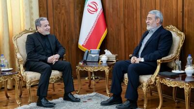  دیدار سفیر جمهوری اسلامی ایران در چین با عراقچی