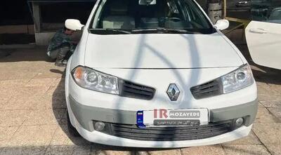  حراج یک دستگاه خودروی رنو مگان 2000 مدل 1390 کارکرده مازاد (سهامی عام)