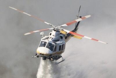  فعالیت هشت فروند بالگرد و ۲ هواپیمای ایلوشن در مهار آتش‌سوزی جنگل الیت