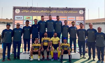  سپاهان برای چهارمین سال پیاپی قهرمان دوچرخه سواری پیست شد