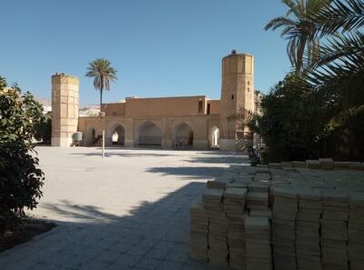  آغاز عملیات مرمت تنها مسجد چهار مناره تاریخی کشور در داراب