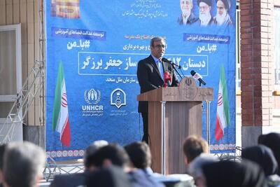  افتتاح دبستان ۱۲ کلاسه «جعفر برزگر» در حاشیه شهر مشهد