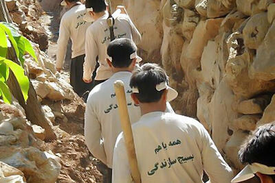  خدمت‌رسانی ۲۰۰ گروه جهادی در مناطق محروم کرمانشاه در هفته بسیج