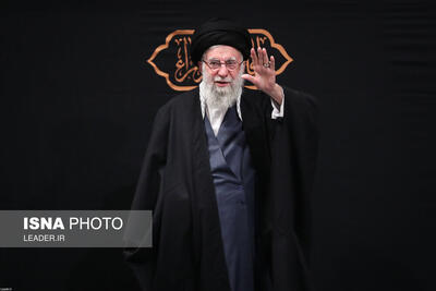  دومین شب مراسم عزاداری شهادت حضرت فاطمه(س) با حضور رهبر انقلاب