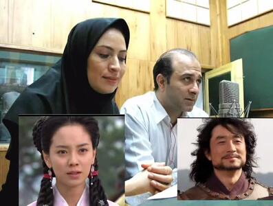  عکس های پشت صحنه دوبله سریال جومونگ
