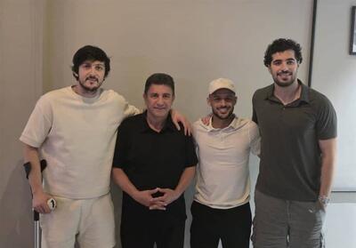  عکس| قلعه نویی در محاصره پسرانش در امارات!