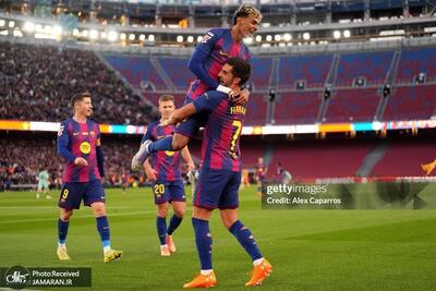  پاگشای پرگل بارسلونا در کمپ‌نو نونوار!