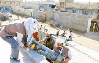  همراهی جهادگران شیعه و سنی در استان گلستان