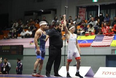  مهدی بخشی نایب قهرمان شد؛ اولین مدال نقره و هشتمین مدالِ ایران