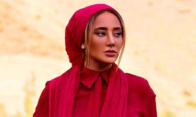  عکس جدید بهاره افشاری از پشت صحنه سریال او یک فرشته بود