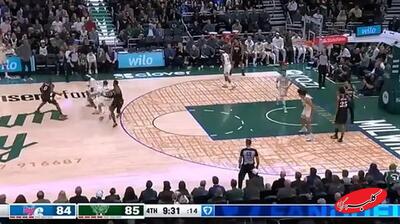  ببینید | پنج حرکت برتر در بازی‌های شب گذشته لیگ حرفه‌ای بسکتبال NBA - کلبه سرگرمی
