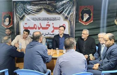  میز خدمت فرماندار تنگستان در دلوار برگزار شد