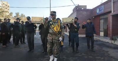  تجدید پیمان با شهید گمنام؛ استقبال پلیس سمنان از پیکر مطهر شهدا