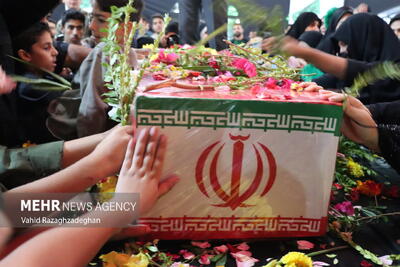  عطر حضور شهید گمنام، موکب امام‌رضا(ع) علی‌آبادکتول را آسمانی کرد