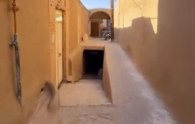  کوچه دوطبقه؛ نماد اصالت معماری در کاشان