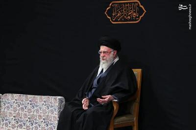  مراسم عزاداری فاطمیه در حضور رهبر انقلاب