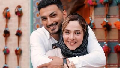  اولین تصویر از بچه المیرا دهقانی؛ یه فسقلی بور و موفرفری که دل همه رو برد!