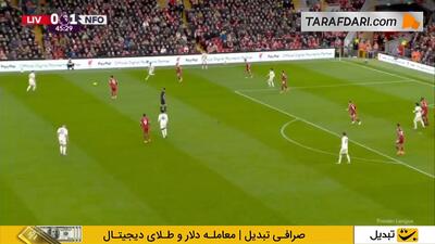  گل نیکولو ساوونا به لیورپول (لیورپول 0-2 ناتینگهام فارست) - پارس فوتبال