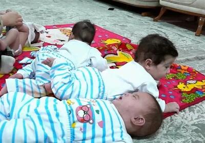  ساخت  پا به ماه  از یک سریال داستانی سخت‌تر بود/ قصه هیجان‌انگیز تولد پنج‌قلوها