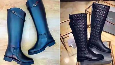  15 مدل بوت چرم بلند زنانه برای استایل زمستانی خاص و شیک