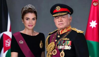  ملک عبدالله دوم پادشاه اردن و همسرش ۲۷ سال پیش در اسپانیا