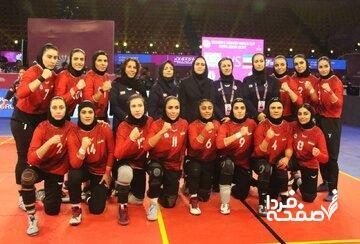  صعود دختران ایران به نیمه نهایی قهرمانی جهان