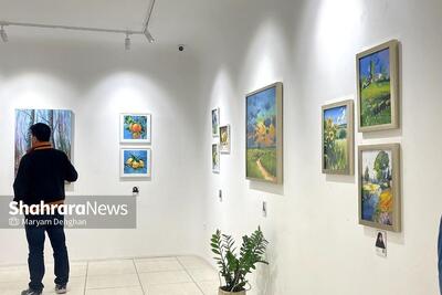 «تلاطم» فرصتی برای نمایش تضادها و زیبایی‌های جهان در نگاه نقاشان مشهدی