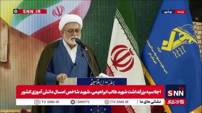  حجت الاسلام احمدی: شهید طالب ابراهیمی جان خویش را فدای مکتب کرد/ در سیره و سلوک او ردپای فاطمی روشن است