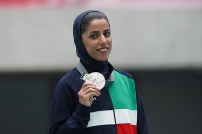  خدابنده پس از کسب مدال نقره: دیدن پرچم ایران خستگی‌هایم را از بین برد